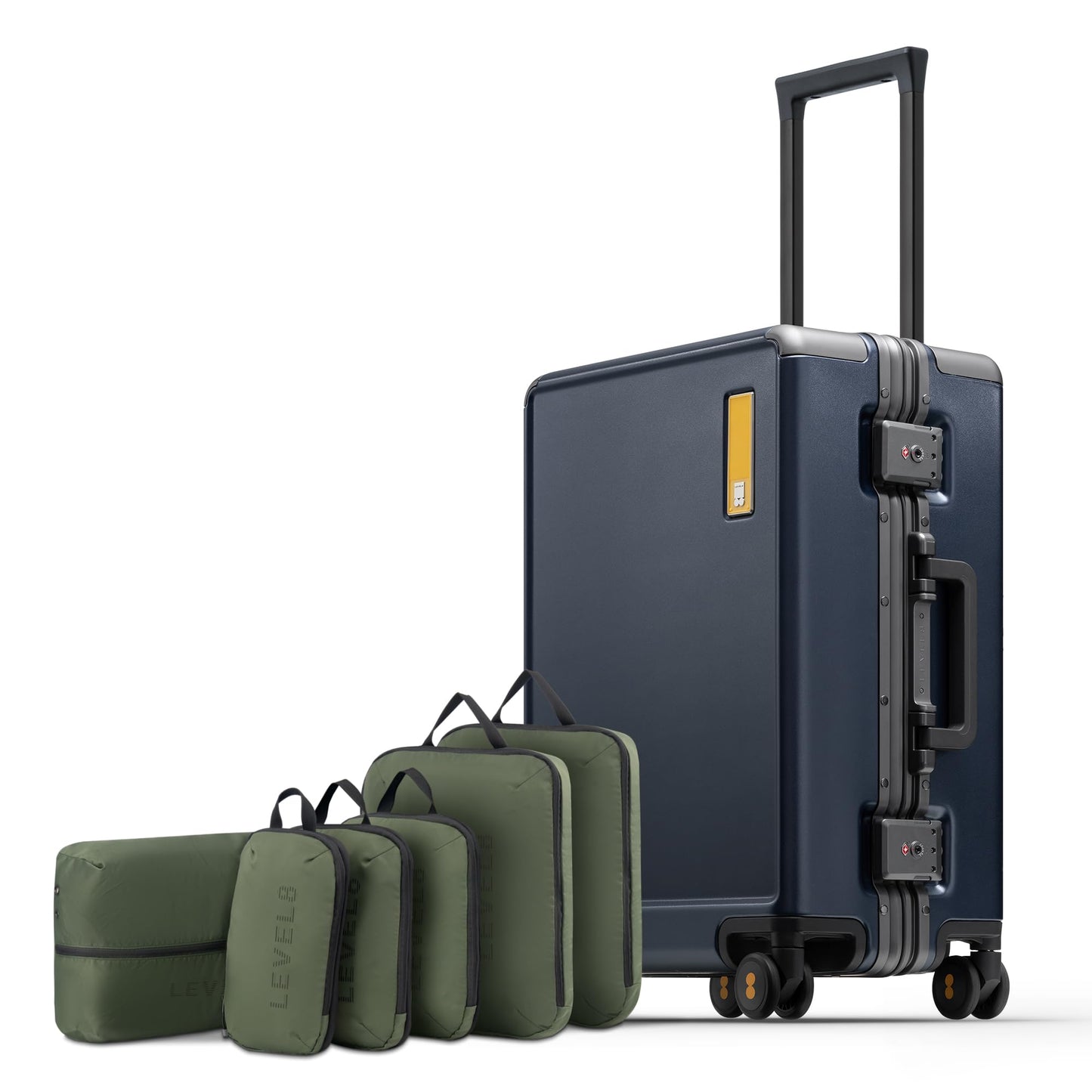 Zipperless Hardshell Luggage with Spinner Wheels