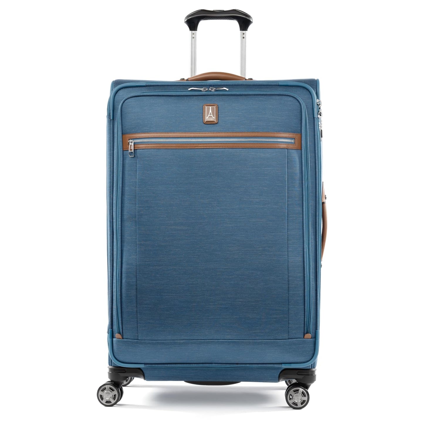 Softside Checked Luggage with 8-Wheel Spinner
