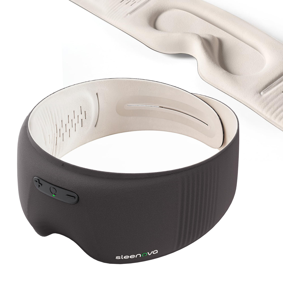 Audio Sleep Mask Designed for Comfortable Side Sleep