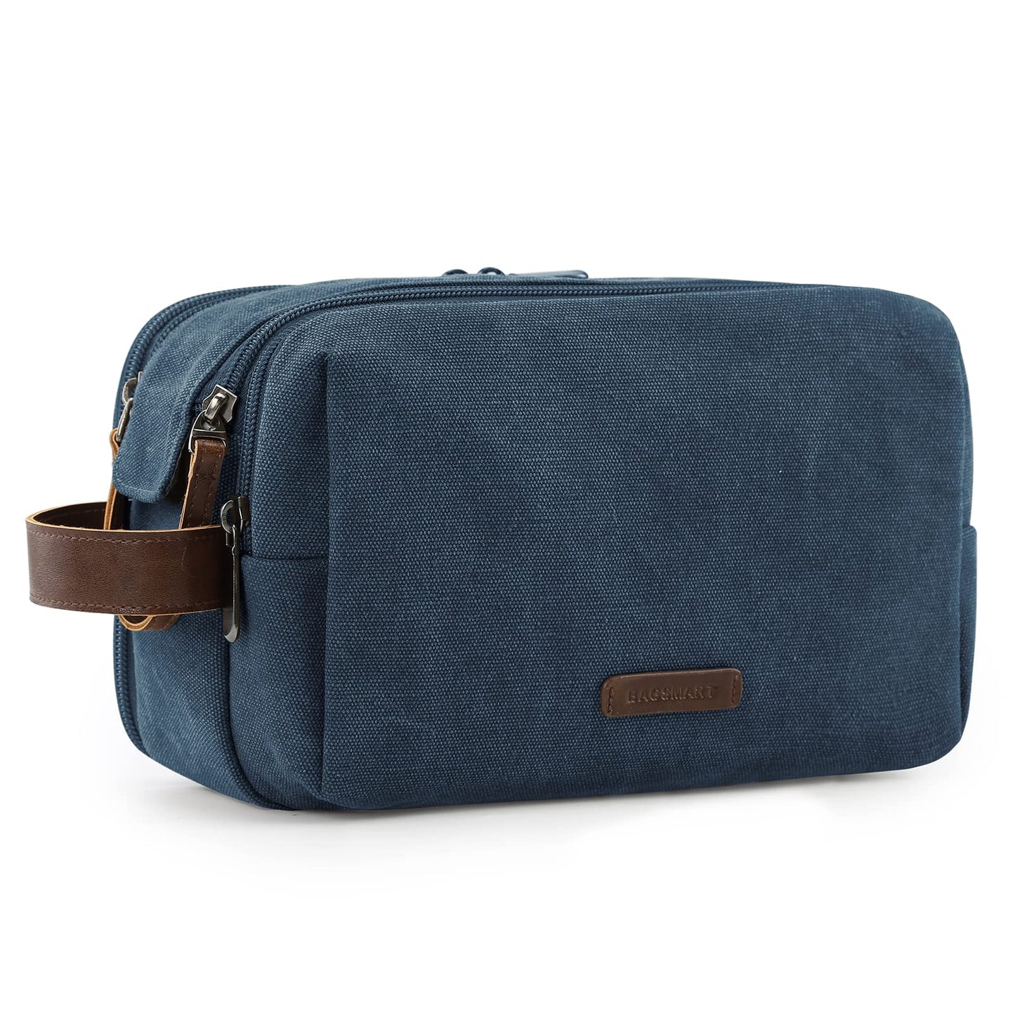 Men's Canvas Toiletry Bag with Water-Resistant Design