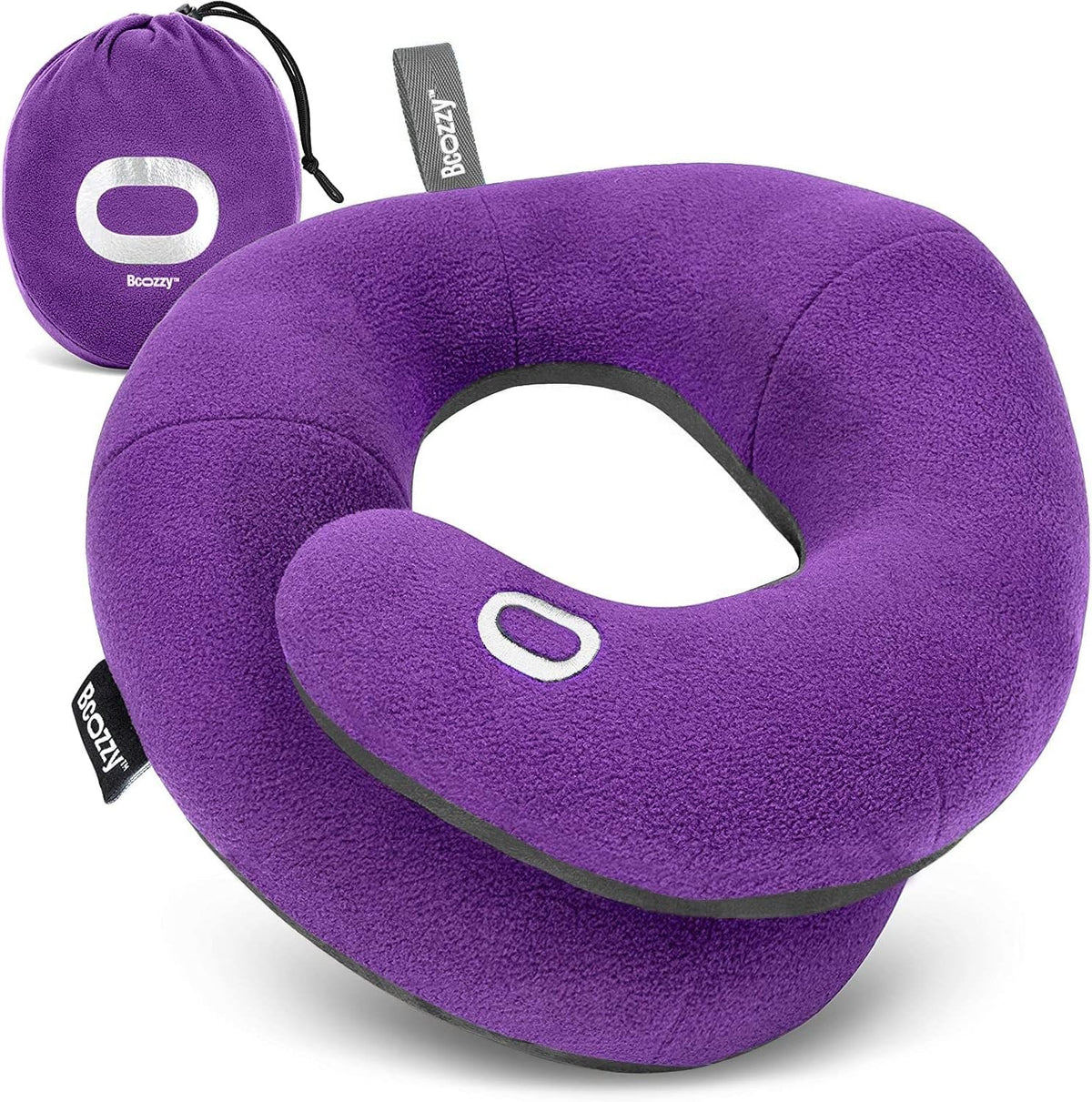 Travel Neck Pillow with Supportive Wrap Design
