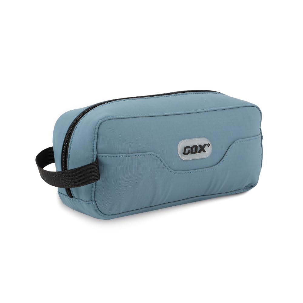 Men's Canvas Toiletry Bag with Compact Travel Design