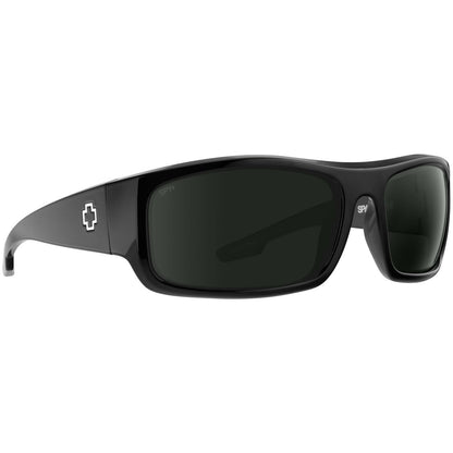Rectangular Wrap Sunglasses with Contrast Lenses