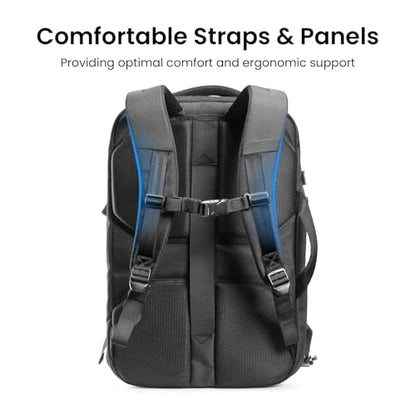 Carry-On Travel Backpack with TSA-Friendly Design