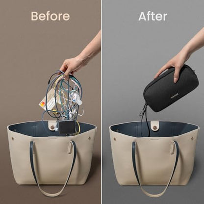 Water-Resistant Tech Organizer for Travel Essentials