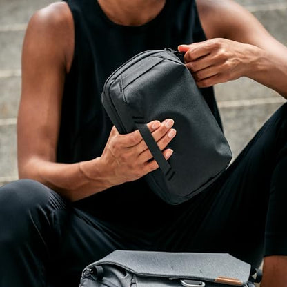 Tech Organizer Pouch with Structured Cable Storage