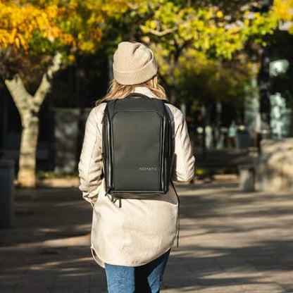 30L Expandable Travel Backpack with Laptop Sleeve