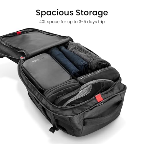 Carry-On Travel Backpack with TSA-Friendly Design