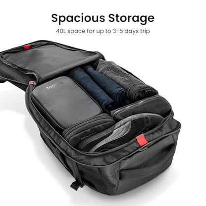 Carry-On Travel Backpack with TSA-Friendly Design