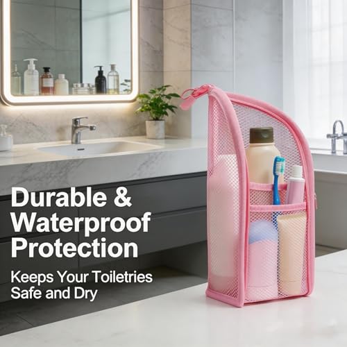 Waterproof Toiletry Bag with Large-Capacity Design