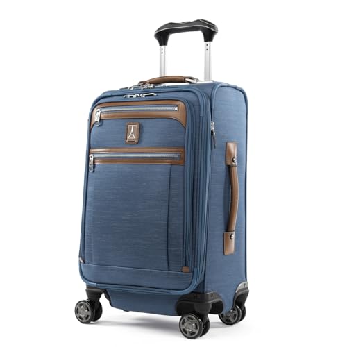 Softside Checked Luggage with 8-Wheel Spinner