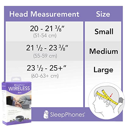Wireless Sleep Headphones with 24-Hour Battery