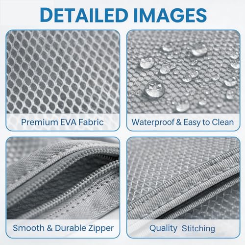 Waterproof Toiletry Bag with Large-Capacity Design
