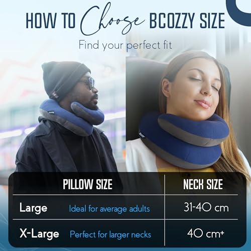 Travel Neck Pillow with Supportive Wrap Design