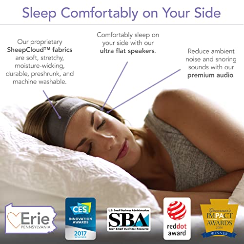 Wireless Sleep Headphones with 24-Hour Battery