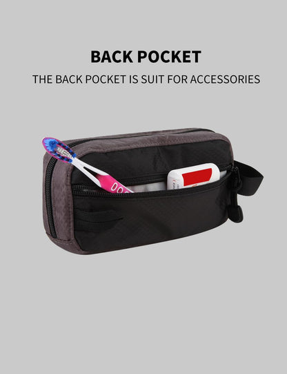 Men's Canvas Toiletry Bag with Compact Travel Design