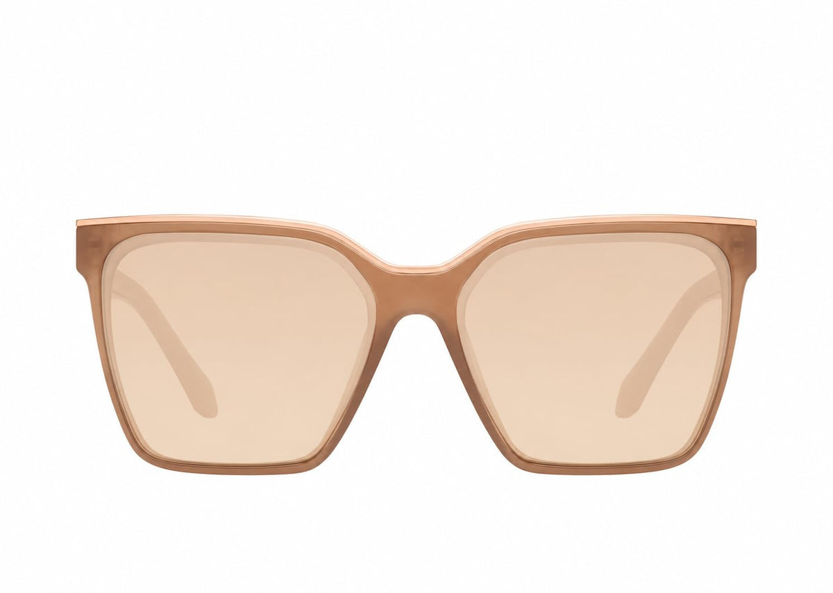 Women's Square Sunglasses with Modern Bold Frame