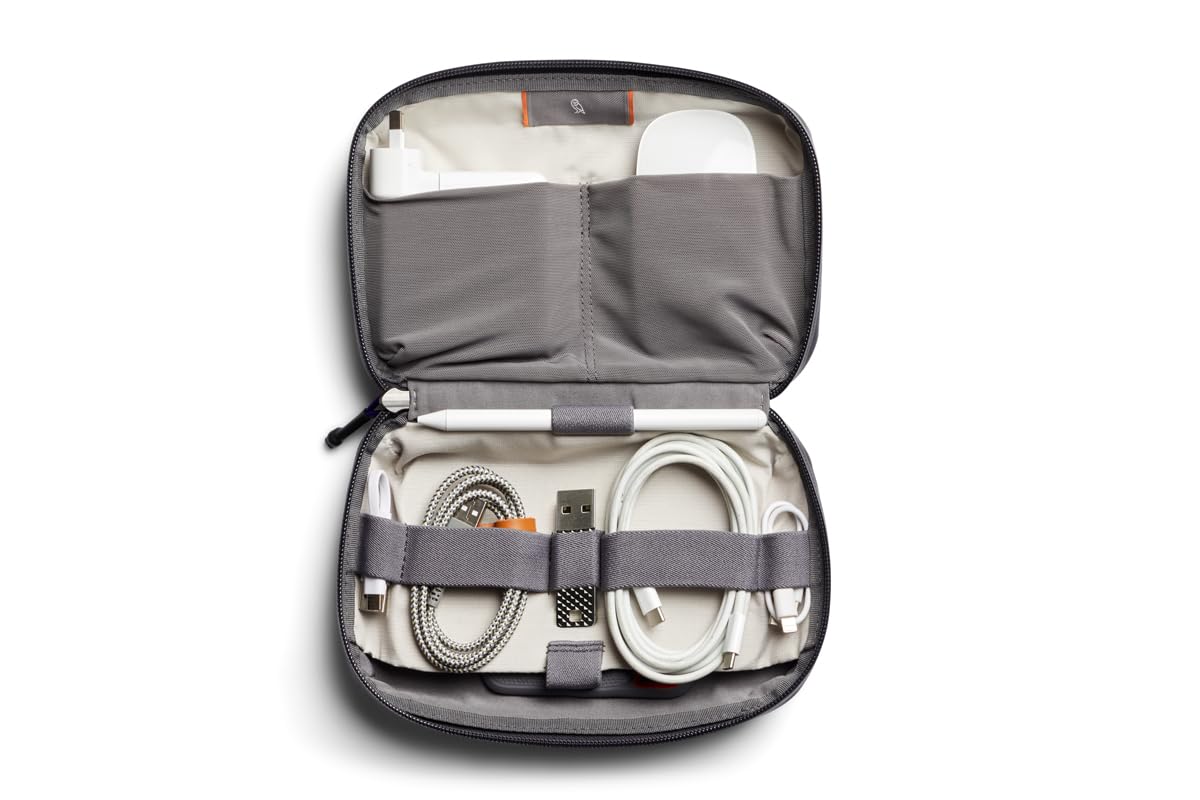 Tech Organizer Pouch with Cable Storage