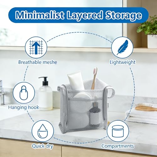 Waterproof Toiletry Bag with Large-Capacity Design