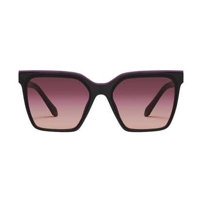 Women's Square Sunglasses with Modern Bold Frame