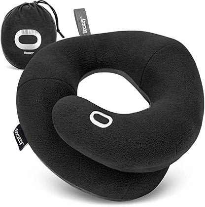 Travel Neck Pillow with Supportive Wrap Design