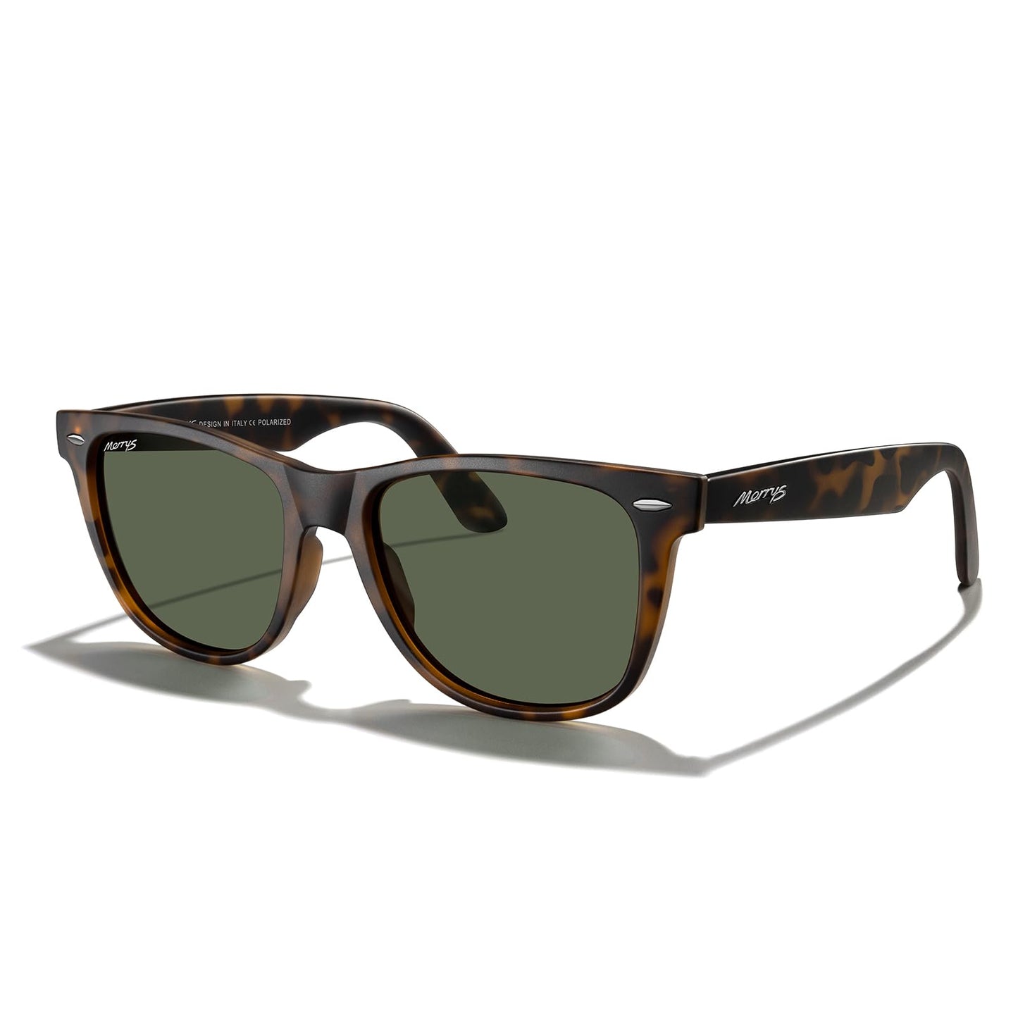 Classic Square Polarized Sunglasses with UV400