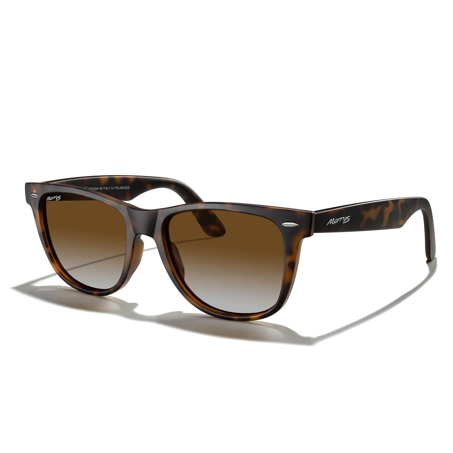 Classic Square Polarized Sunglasses with UV400