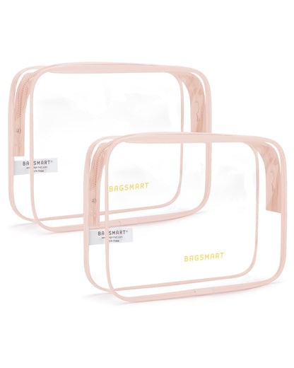 Clear TSA Toiletry Bag Set for Travel Essentials