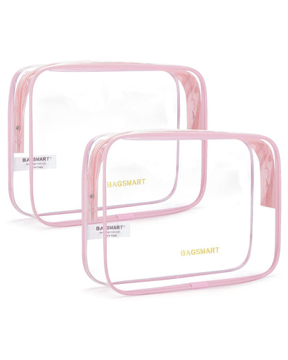 Clear TSA Toiletry Bag Set for Travel Essentials