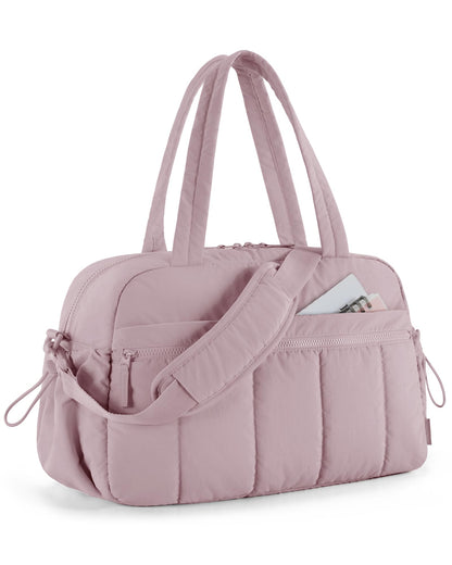 Women's Weekender Duffle Bag for Travel and Carry-On