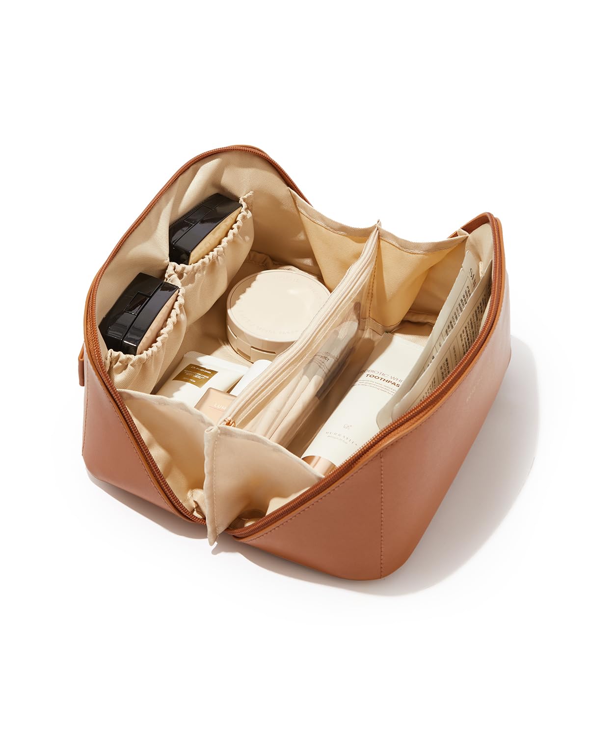 Men's Travel Toiletry Bag with Organizer Compartments