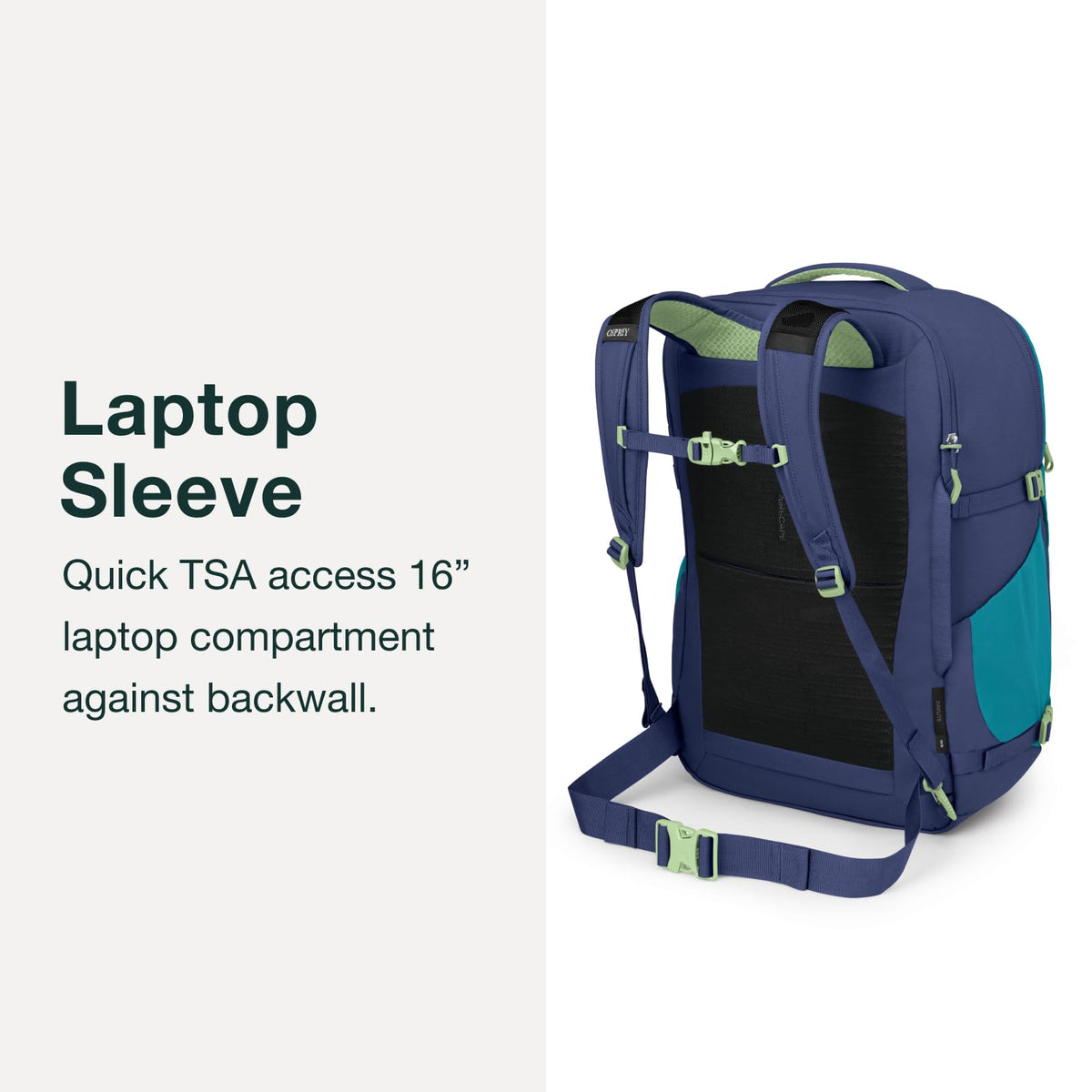 44L Carry-On Travel Backpack with Lightweight Design