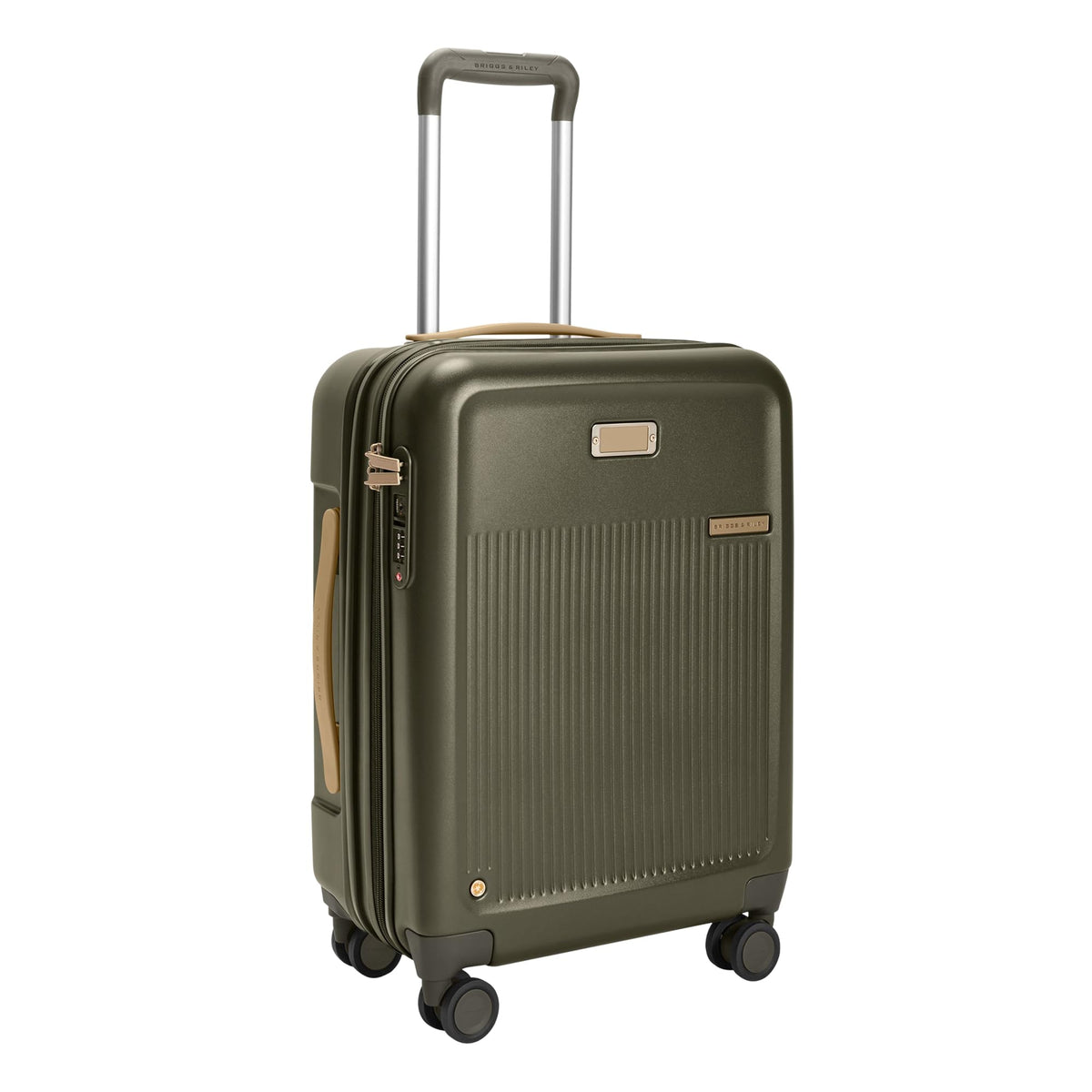 Expandable Carry-On Luggage with 360 Spinner Wheels
