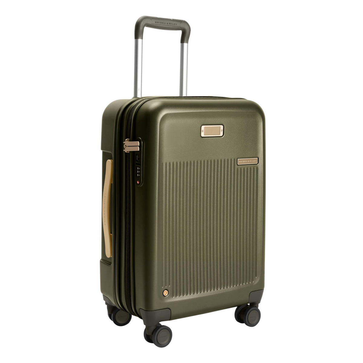 Expandable Carry-On Luggage with 360 Spinner Wheels