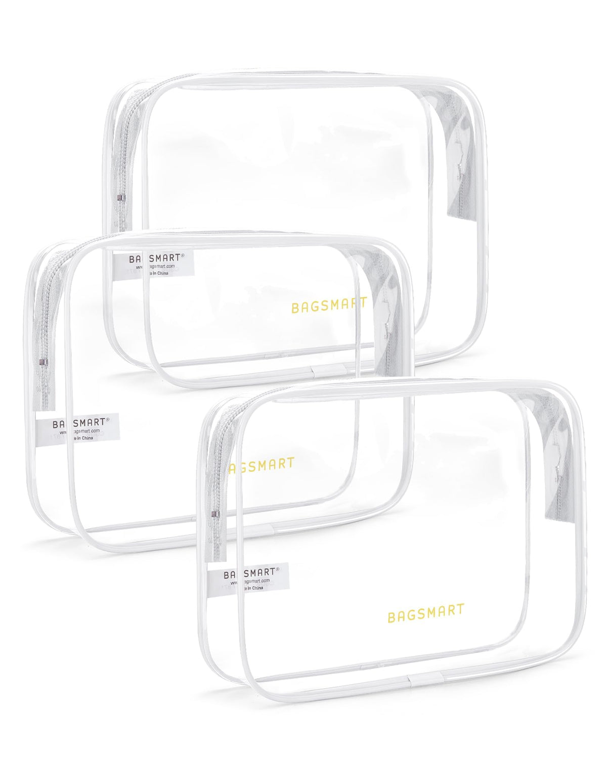 Clear TSA Toiletry Bag Set for Travel Essentials
