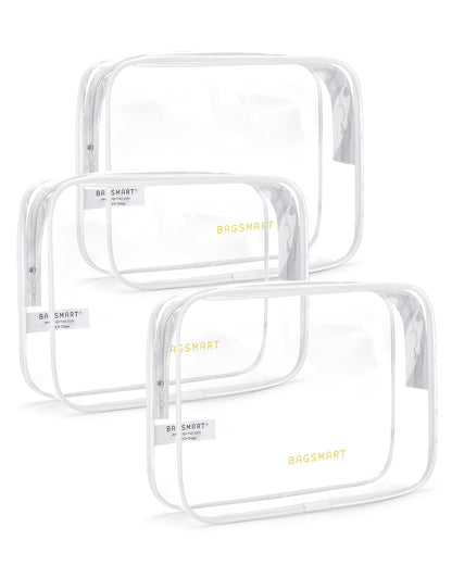 Clear TSA Toiletry Bag Set for Travel Essentials