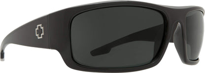 Rectangular Wrap Sunglasses with Contrast Lenses