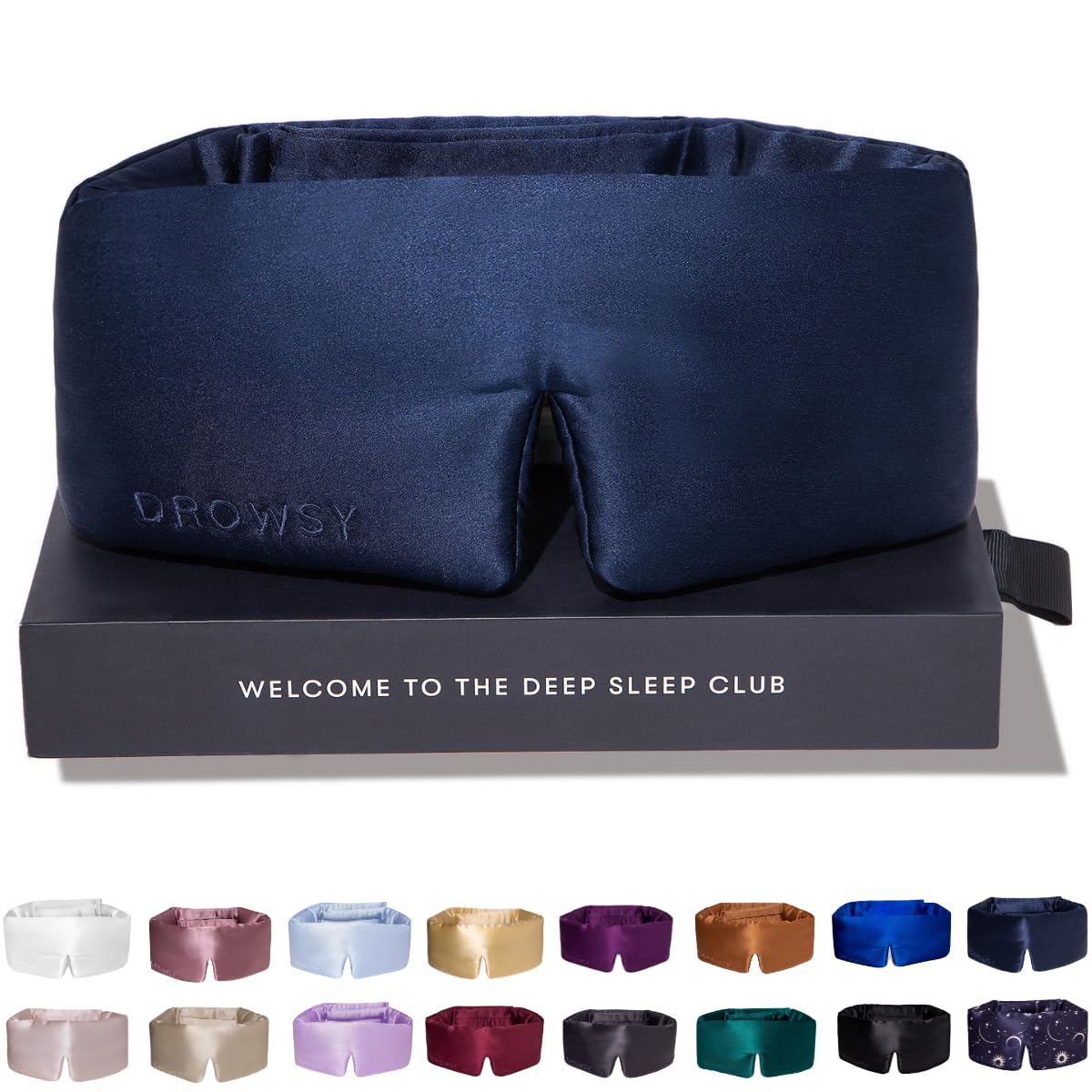 Silk Sleep Mask with Padded Light-Blocking Design
