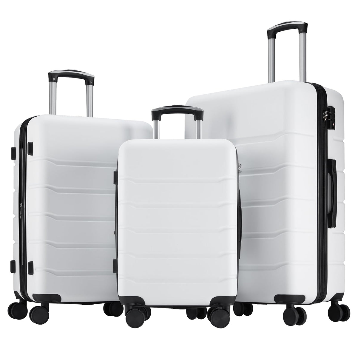 Hardside Luggage Set with Spinner Wheels and TSA Lock