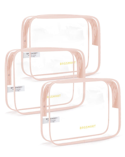Clear TSA Toiletry Bag Set for Travel Essentials