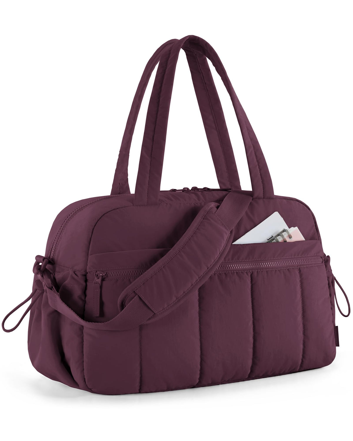 Women's Weekender Duffle Bag for Travel and Carry-On