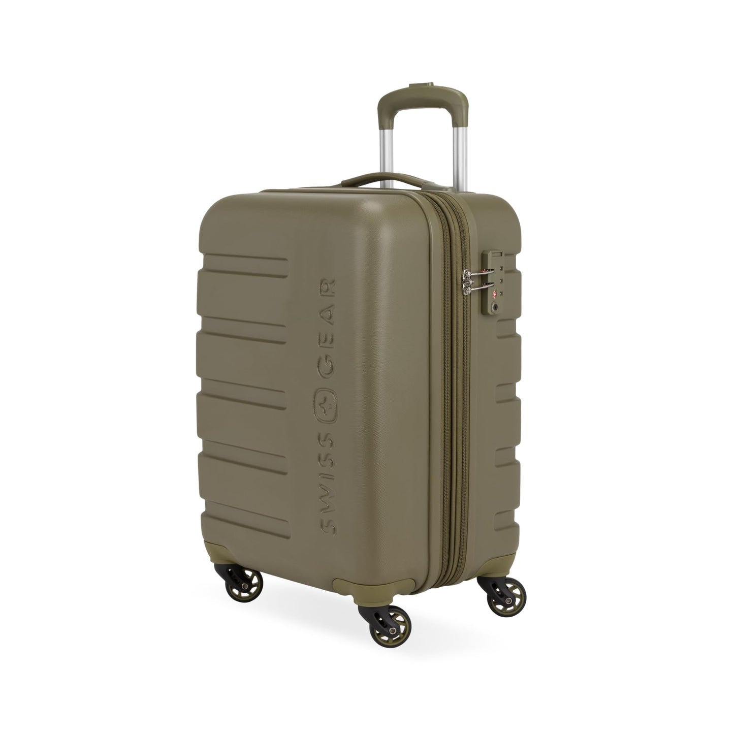 Hardside Carry-On Luggage with Built-In Cupholder