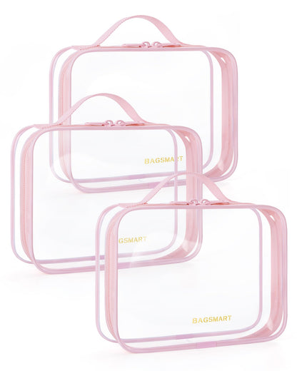Clear TSA Toiletry Bag Set for Travel Essentials