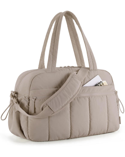 Women's Weekender Duffle Bag for Travel and Carry-On