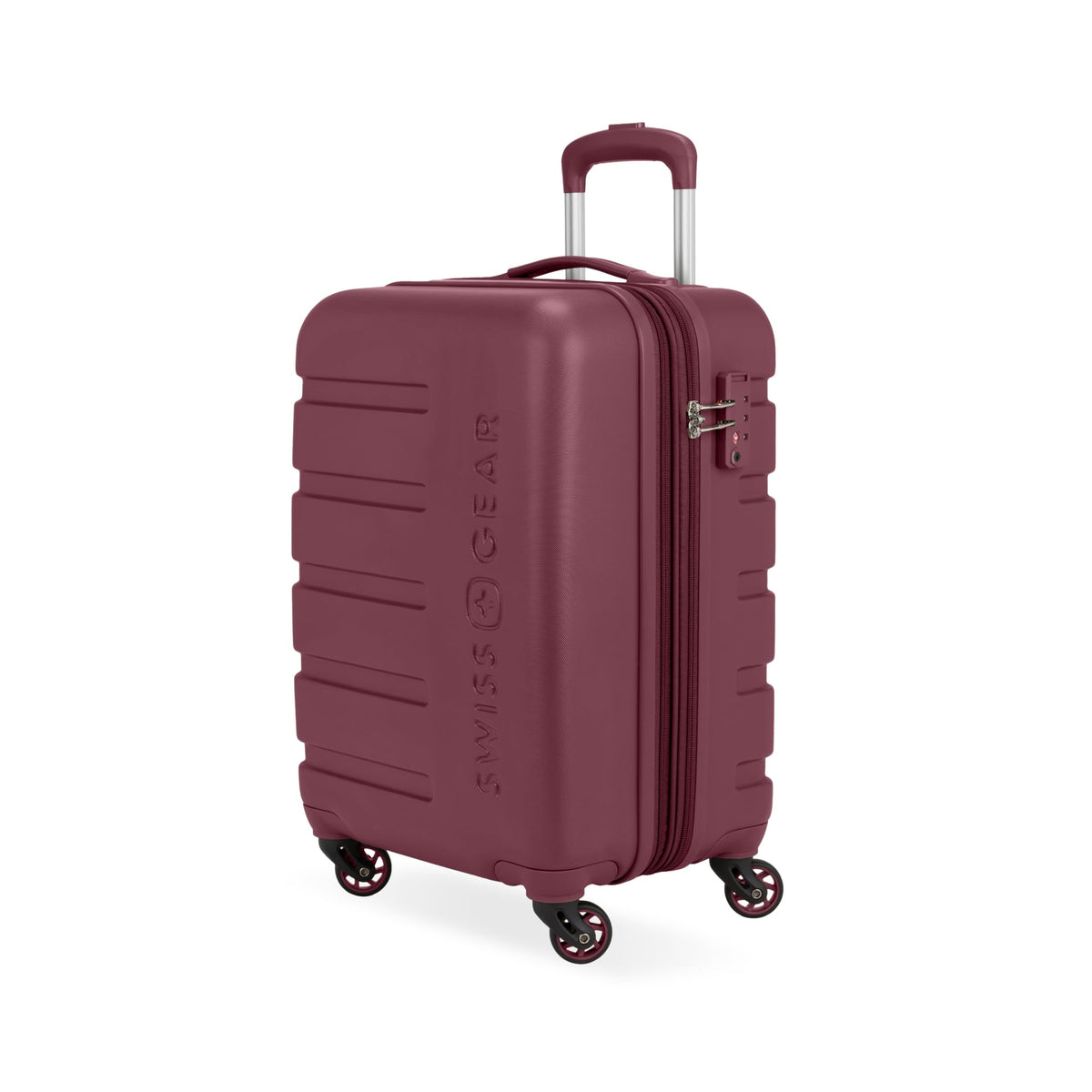 Hardside Carry-On Luggage with Built-In Cupholder