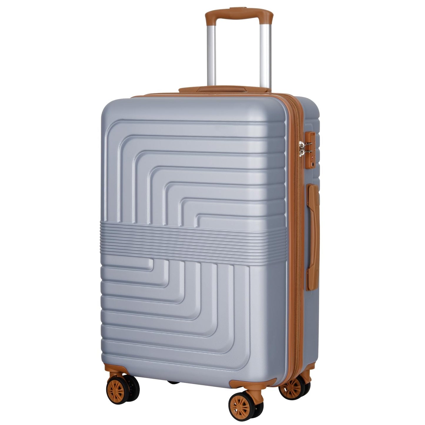 28-Inch Hardside Checked Luggage with Dual Spinners