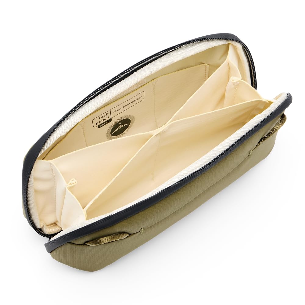 Tech Organizer Pouch with Structured Cable Storage