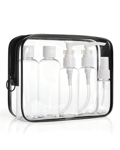Clear TSA Toiletry Bag Set for Travel Essentials