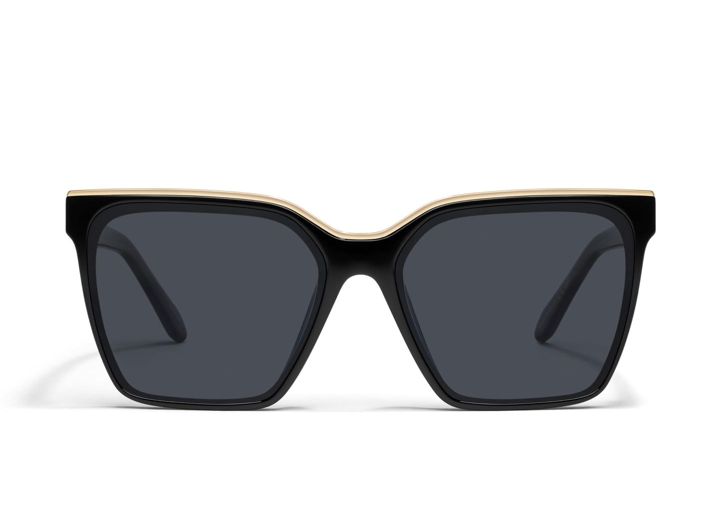 Women's Square Sunglasses with Modern Bold Frame