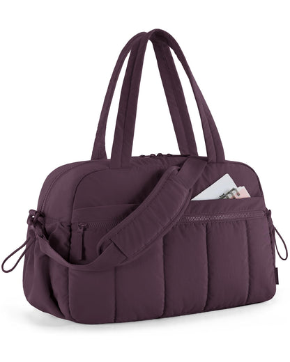 Women's Weekender Duffle Bag for Travel and Carry-On